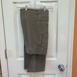 Ermenegildo Zegna tan cargo pants
